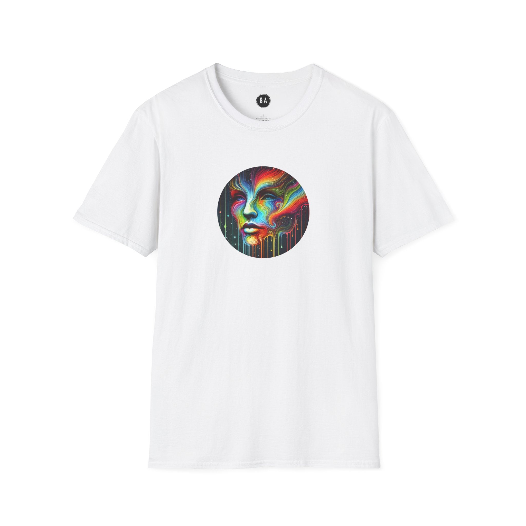 Dripping Rainbow Face